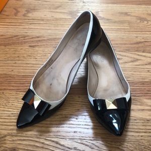 Kate Spade Anika black patent shoes